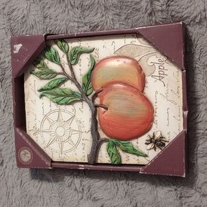Apple Wall Plaque